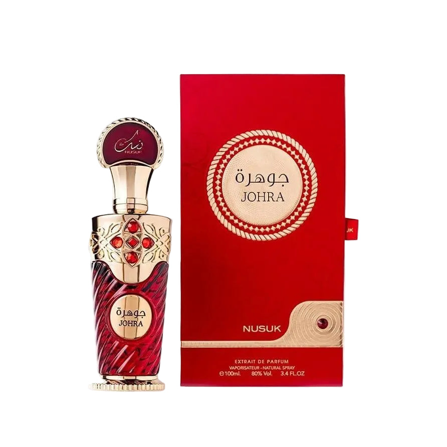 Riiffs Nusuk Johra Eau de Parfum 100ml Unisex – Orientalischer & Eleganter Duft, Intensiv & Langanhaltend, Luxuriöses Parfum für Damen & Herren