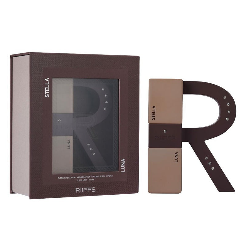 Riiffs Stella & Luna Eau de Parfum 100ml – Romantischer Luxusduft | Langanhaltendes Arabisches Parfum für Damen & Herren