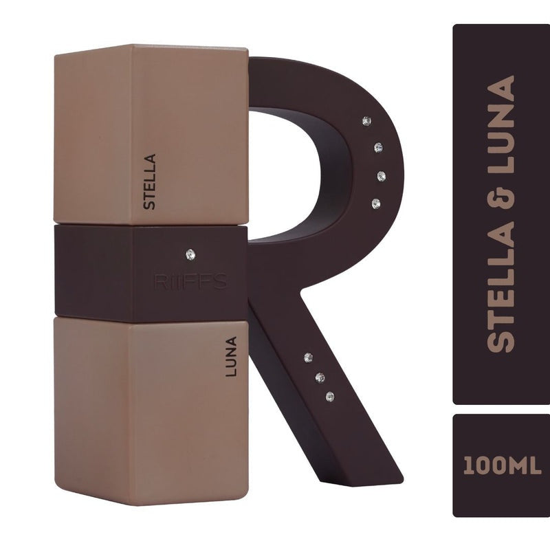 Riiffs Stella & Luna Eau de Parfum 100ml – Romantischer Luxusduft | Langanhaltendes Arabisches Parfum für Damen & Herren