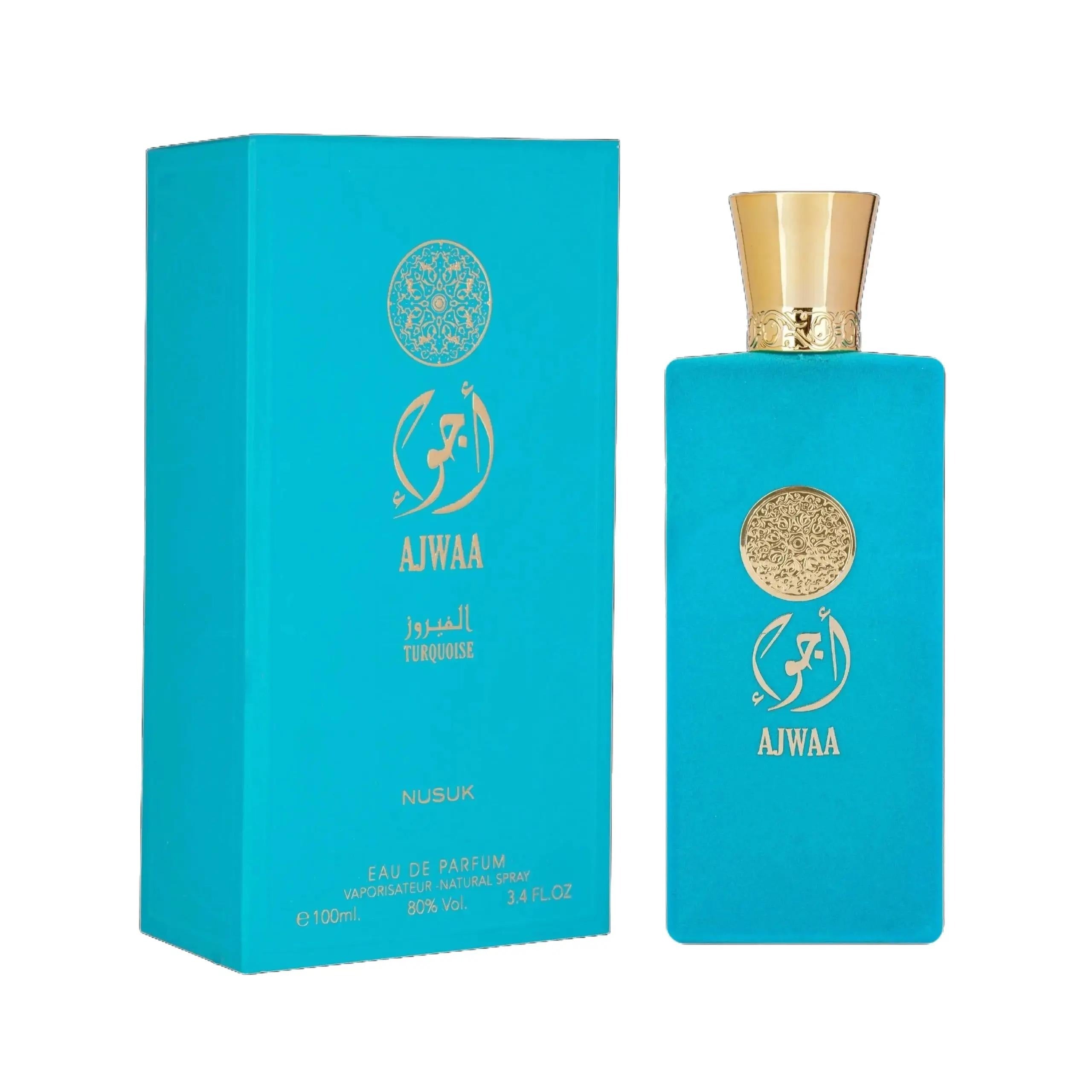 Riiffs Ajwa Turquoise Eau de Parfum 100ml – Frisch-Orientalischer Duft, Modern & Langanhaltend, Unisex