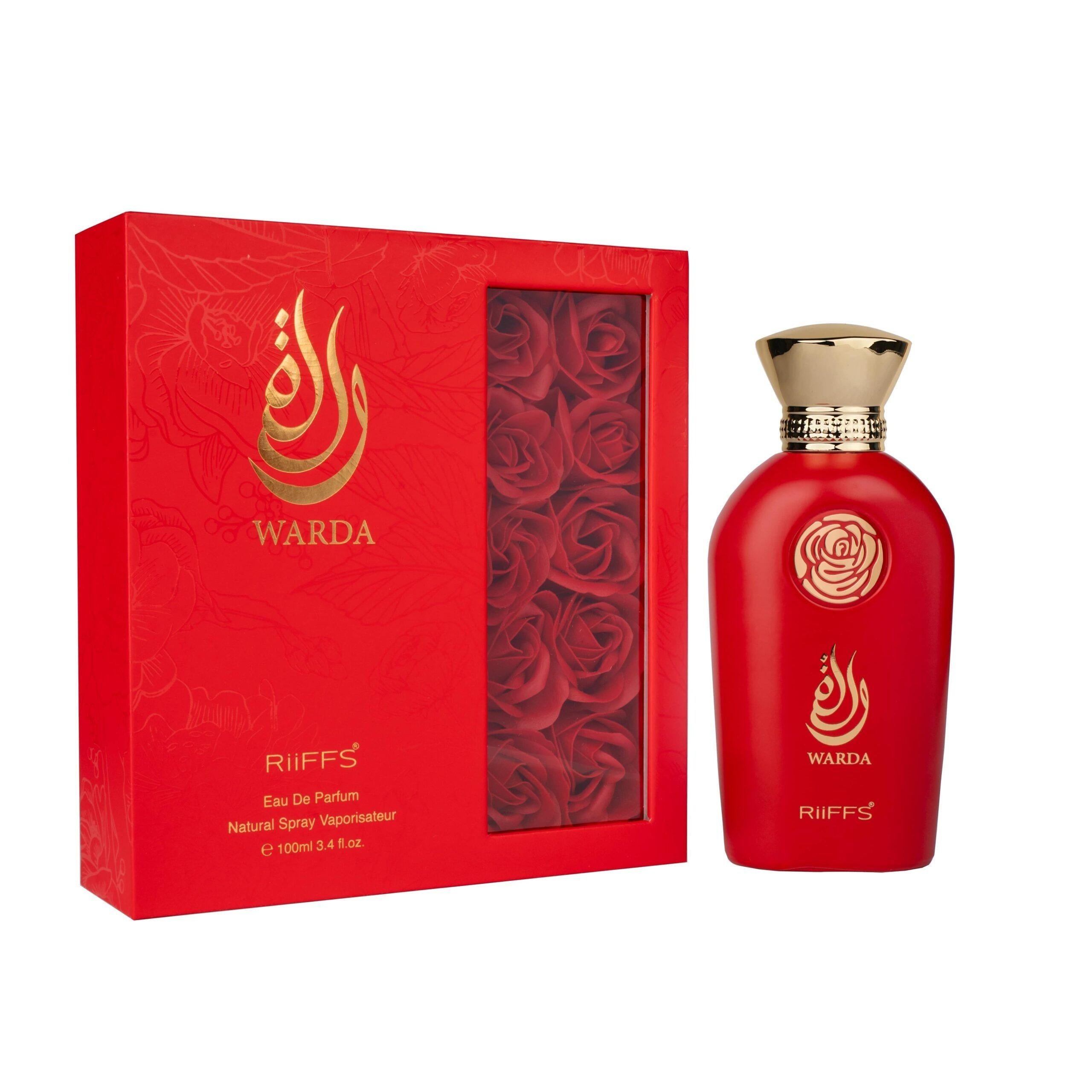 Riiffs Warda Eau de Parfum 100ml – Blumig-Orientalischer Duft, Elegant & Langanhaltend, Damenparfum