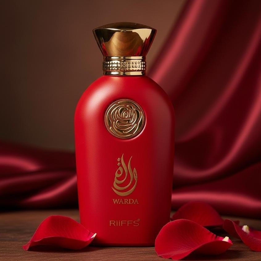 Riiffs Warda Eau de Parfum 100ml – Blumig-Orientalischer Duft, Elegant & Langanhaltend, Damenparfum