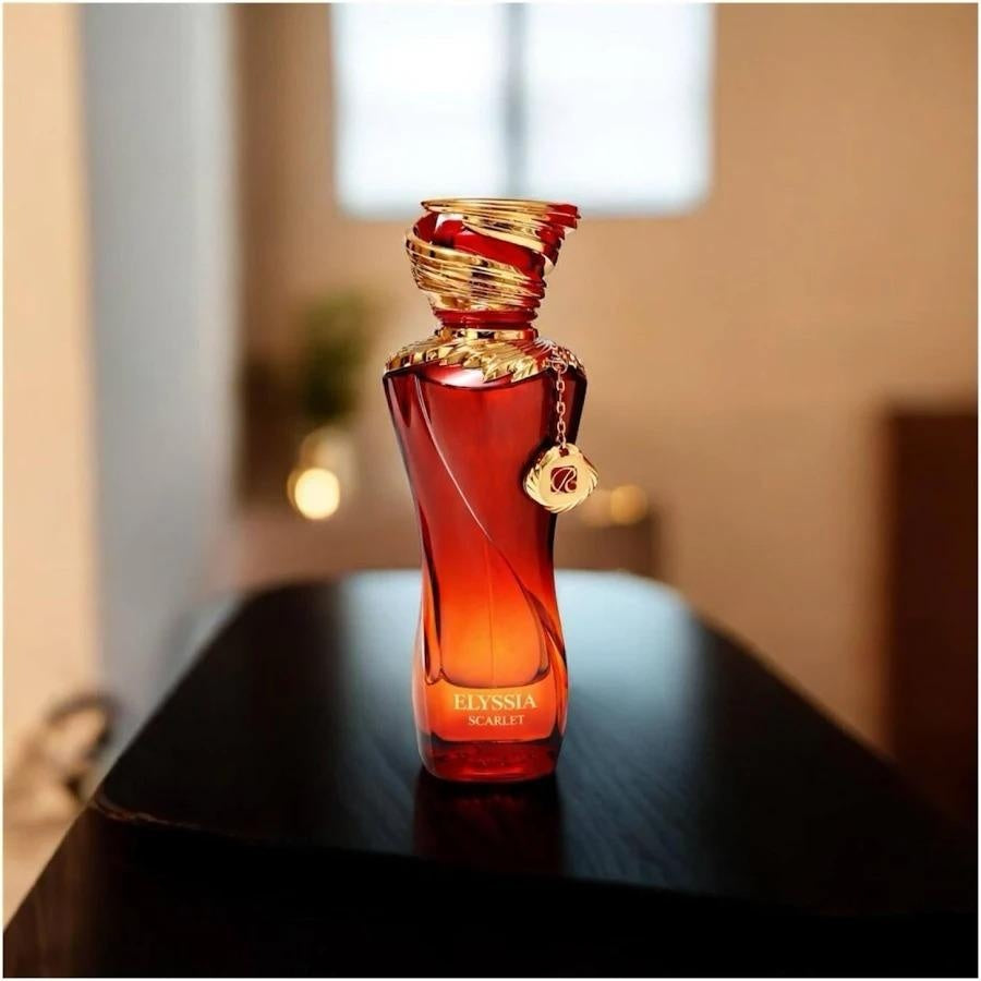 Riiffs Elyssia Scarlet Eau de Parfum 100ml Damen – Fruchtig-Blumiger Duft, Süß & Langanhaltend, Luxuriöses Parfum für Frauen