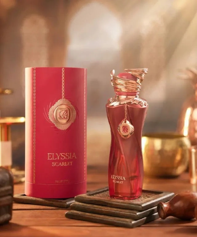 Riiffs Elyssia Scarlet Eau de Parfum 100ml Damen – Fruchtig-Blumiger Duft, Süß & Langanhaltend, Luxuriöses Parfum für Frauen