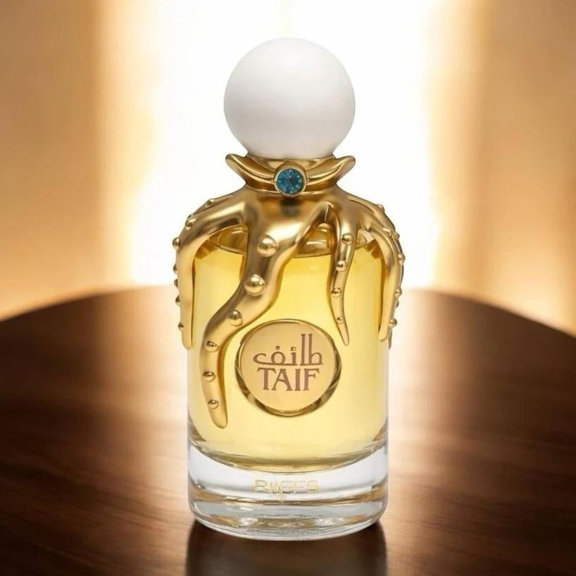 Riiffs Taif Eau de Parfum 100ml Unisex – Rosiger & Orientalischer Duft, Intensiv & Langanhaltend, Luxus Parfum für Damen & Herren