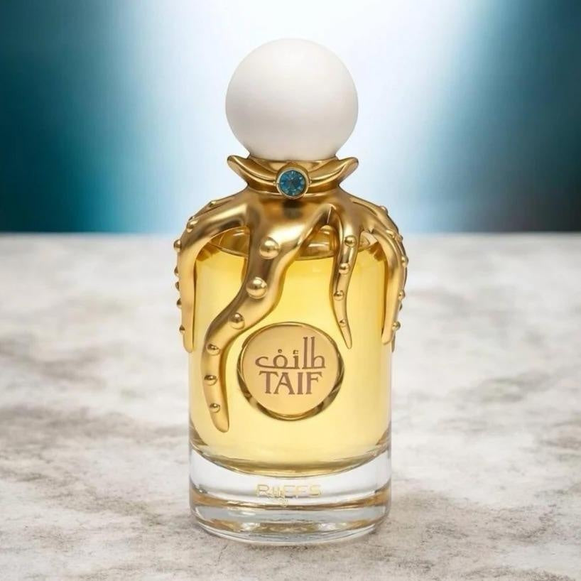 Riiffs Taif Eau de Parfum 100ml Unisex – Rosiger & Orientalischer Duft, Intensiv & Langanhaltend, Luxus Parfum für Damen & Herren