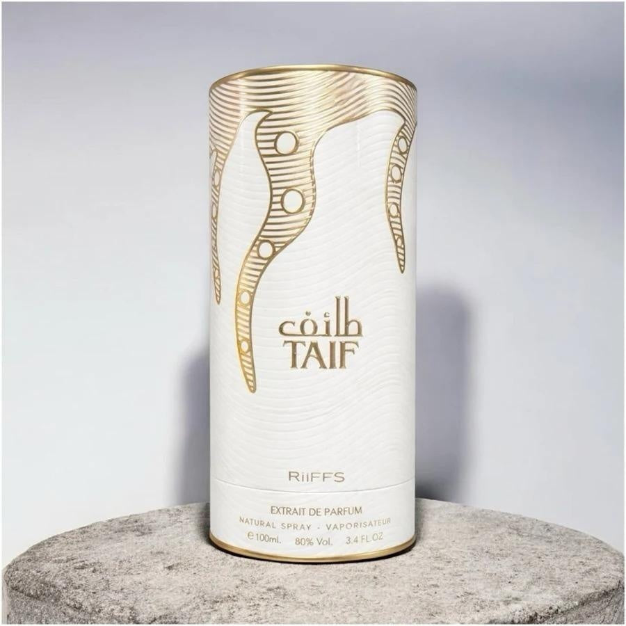 Riiffs Taif Eau de Parfum 100ml Unisex – Rosiger & Orientalischer Duft, Intensiv & Langanhaltend, Luxus Parfum für Damen & Herren