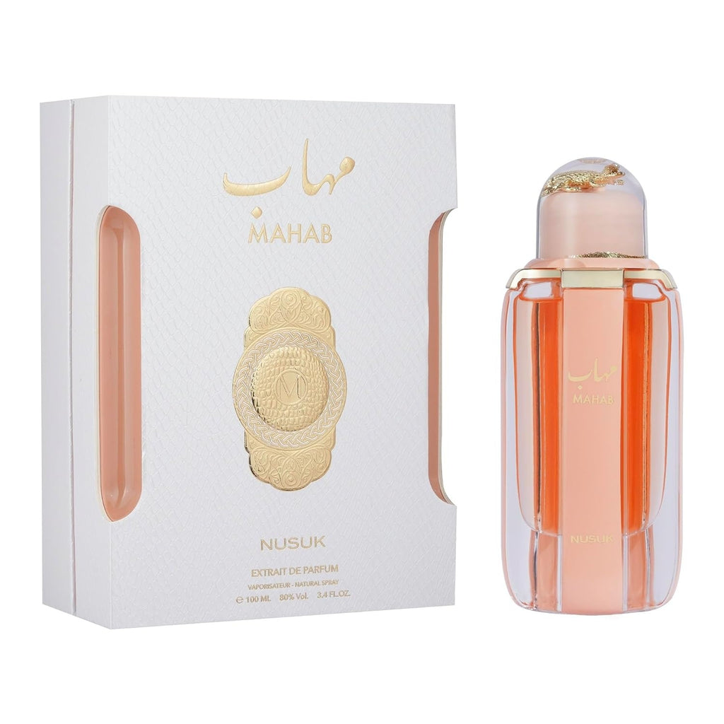Riiffs Nusuk Mahab Eau de Parfum 100ml Unisex – Rote Früchte & Moschus, Orientalischer Duft, Langanhaltendes Luxus Parfum für Damen & Herren, Geschenkidee