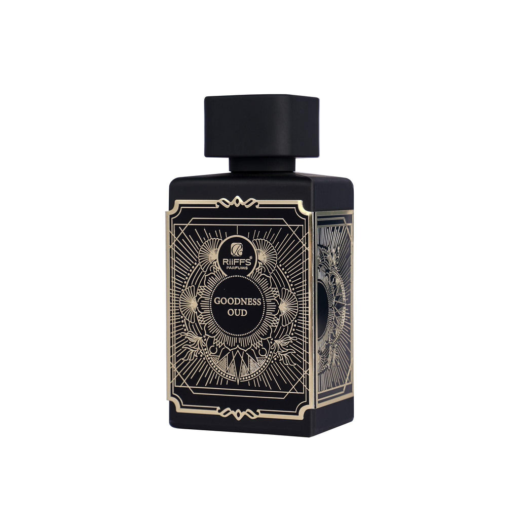 Riiffs Goodness Oud Black Eau de Parfum 100ml Unisex – Dunkler Oud Duft, Intensiv & Langanhaltend, Orientalisches Luxus Parfum