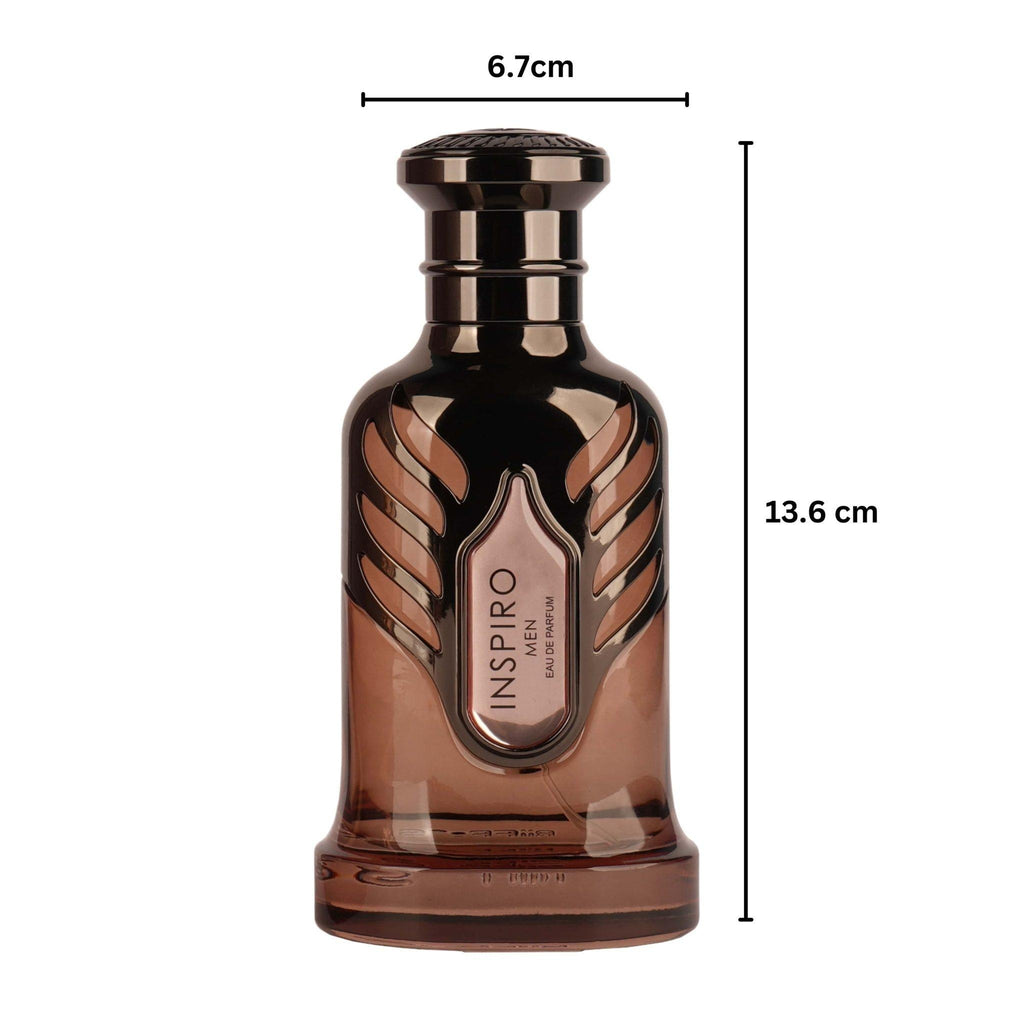 Riiffs Inspiro Men Eau de Parfum 100ml – Frisch-Holziger Duft, Maskulin & Langanhaltend, Luxuriöses Parfum für Männer