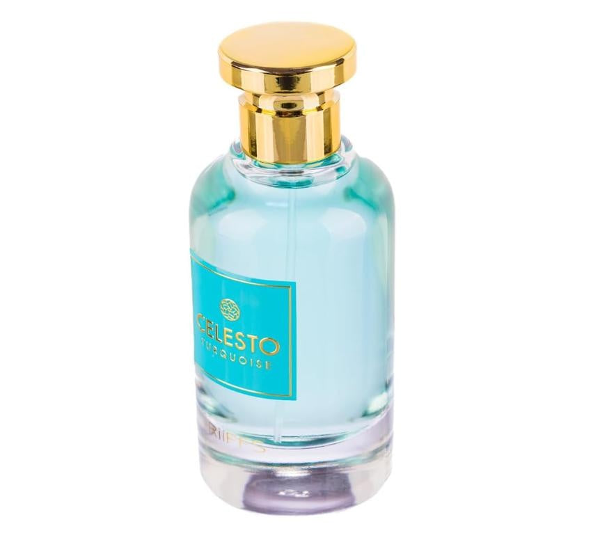 Riiffs Celesto Turquoise Eau de Parfum 100ml – Frischer Orientduft | Langanhaltendes Arabisches Parfum für Damen & Herren