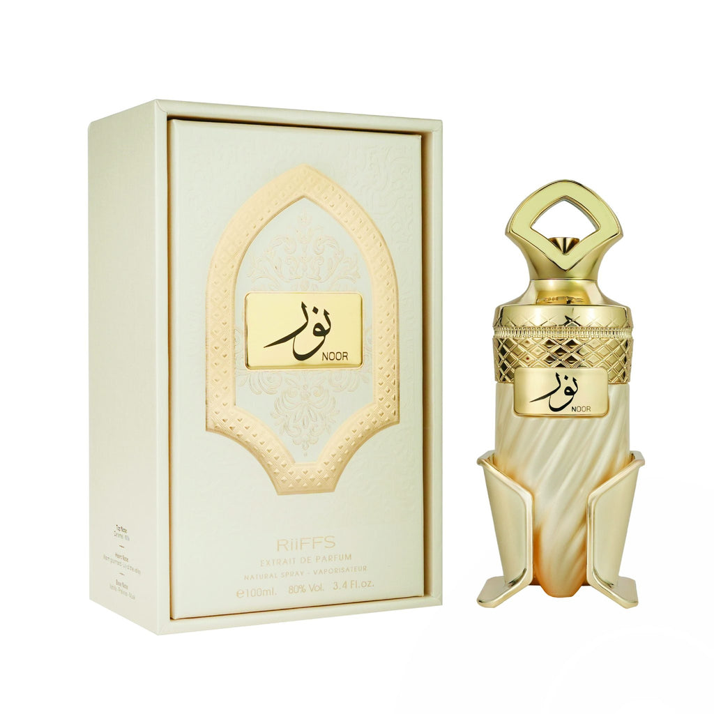 Riiffs Noor Eau de Parfum 100ml – Strahlender Luxusduft | Langanhaltendes Arabisches Parfum für Damen & Herren