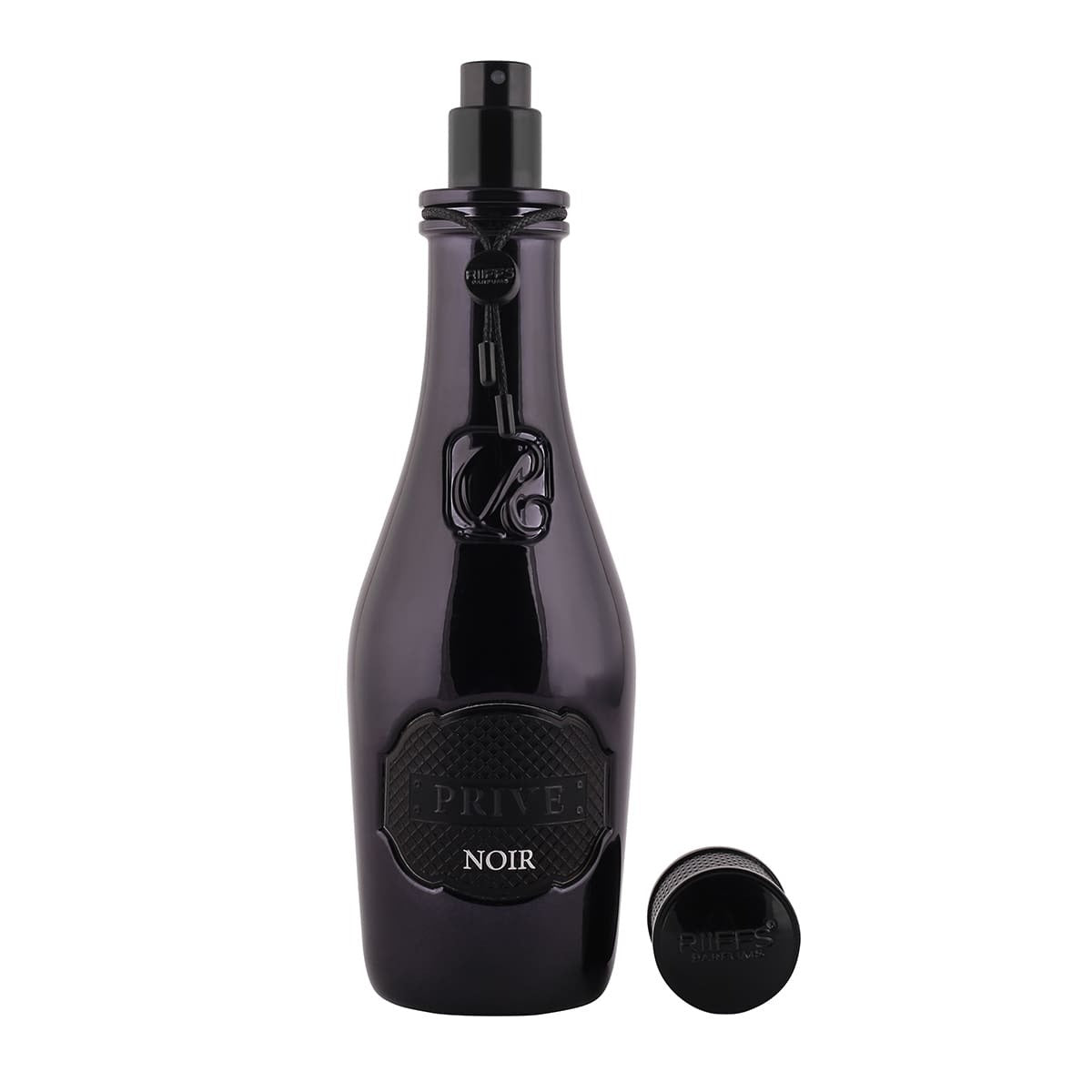 Riiffs Prive Noir Eau de Parfum 100ml Unisex – Dunkel-Holziger & Würziger Duft, Intensiv & Langanhaltend, Luxuriöses Parfum für Damen & Herren