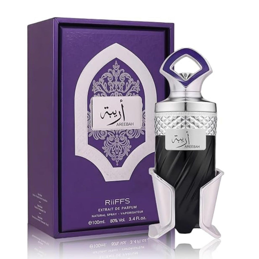 Riiffs Areebah Eau de Parfum 100ml Damen – Blumig-Süßer Duft, Feminin & Langanhaltend, Luxuriöses Parfum für Frauen