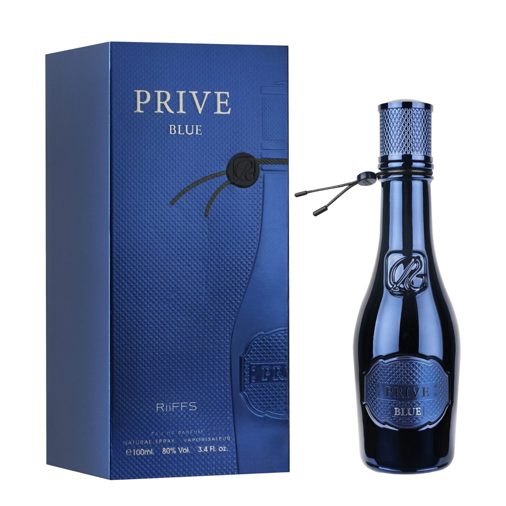 Riiffs Prive Blue Eau de Parfum 100ml Unisex – Frischer & Aquatischer Duft, Modern & Langanhaltend, Luxus Parfum für Damen & Herren