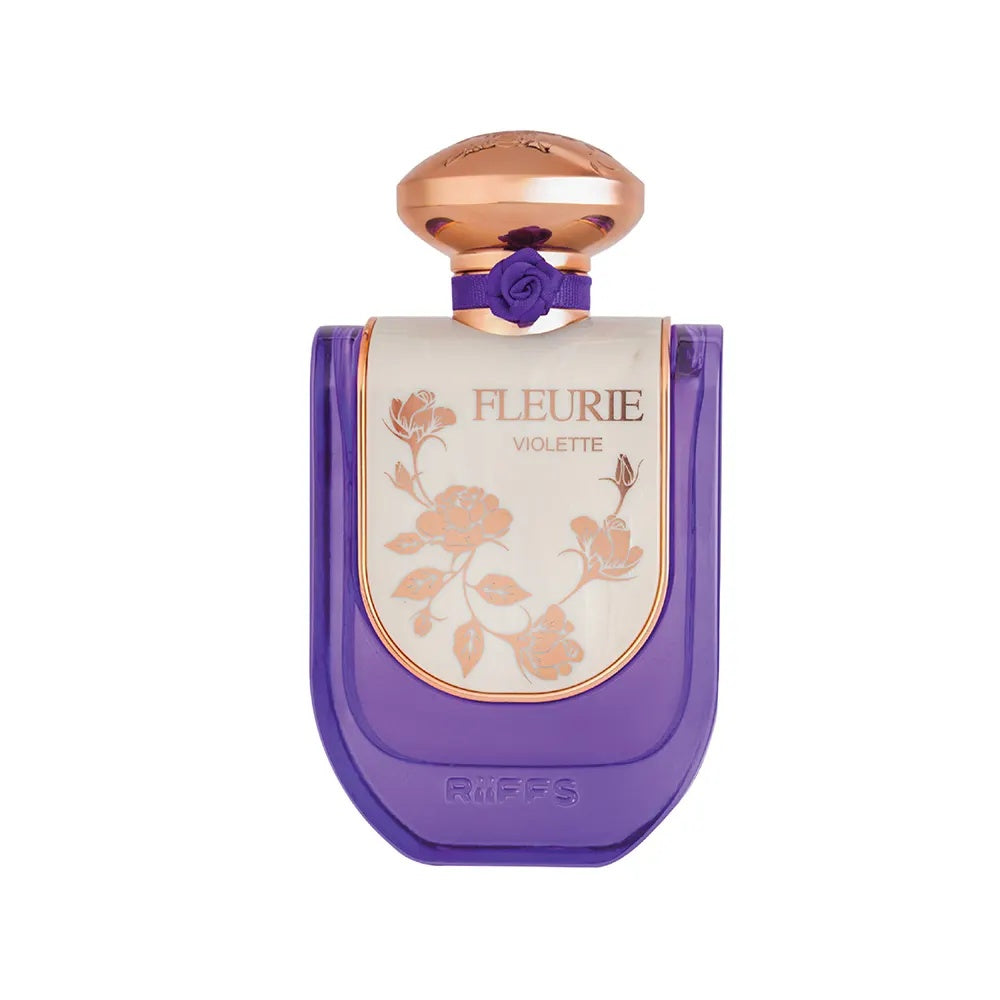 Riiffs Fleurie Violette Eau de Parfum 100ml – Blumiger Luxusduft | Langanhaltendes Arabisches Parfum für Damen & Herren