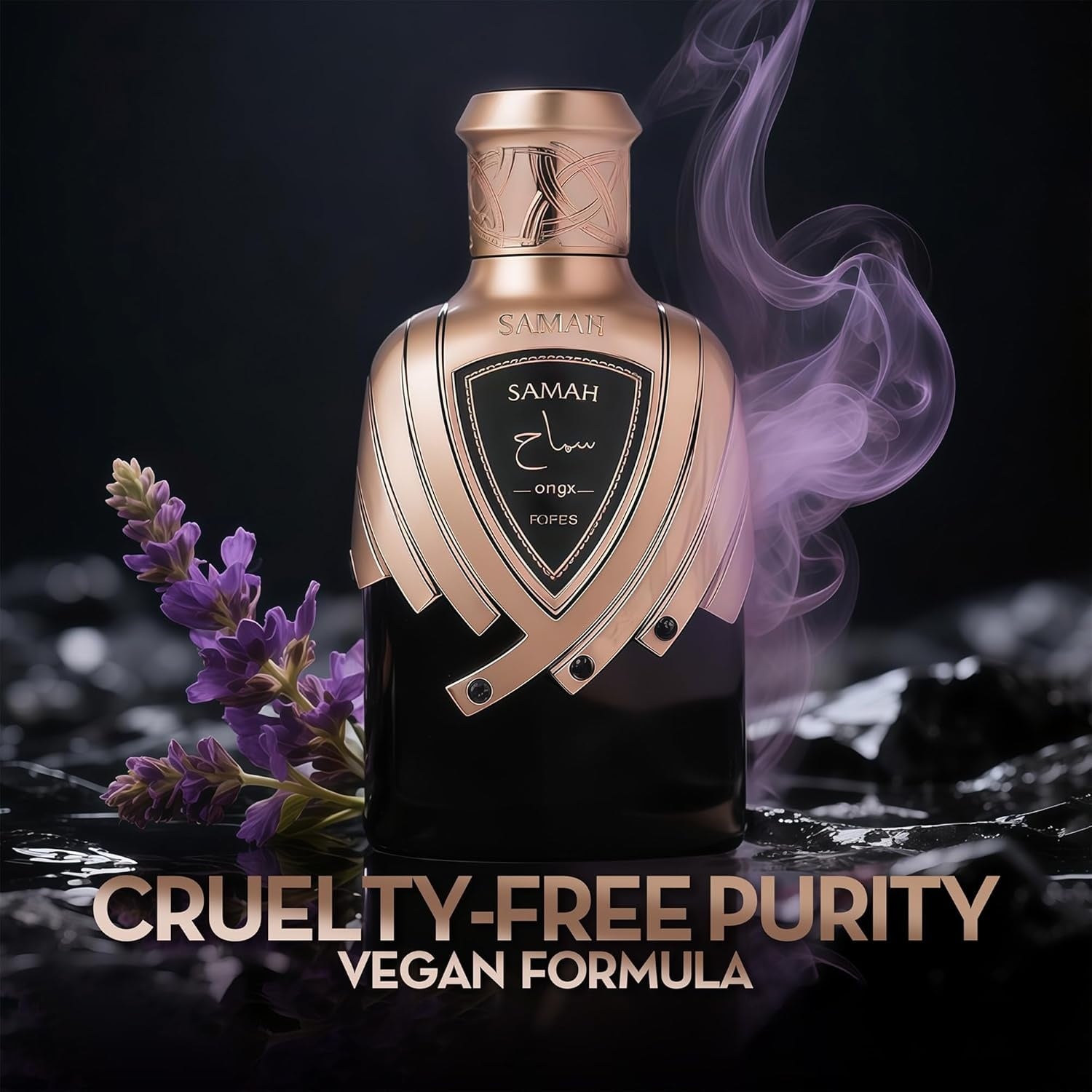 Riiffs Samah Onyx Eau de Parfum 100ml – Dunkler Luxusduft | Langanhaltendes Arabisches Parfum für Damen & Herren