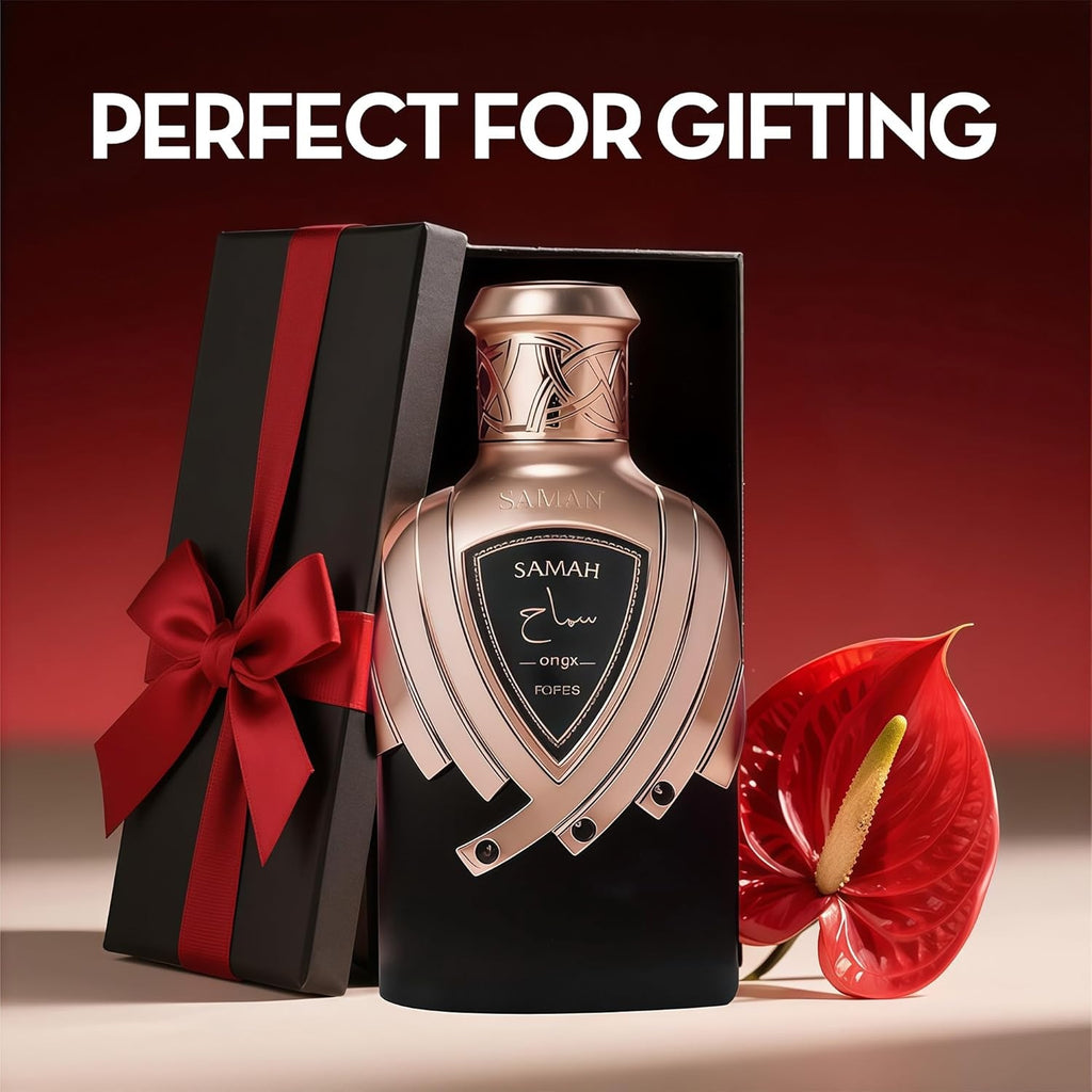 Riiffs Samah Onyx Eau de Parfum 100ml – Dunkler Luxusduft | Langanhaltendes Arabisches Parfum für Damen & Herren