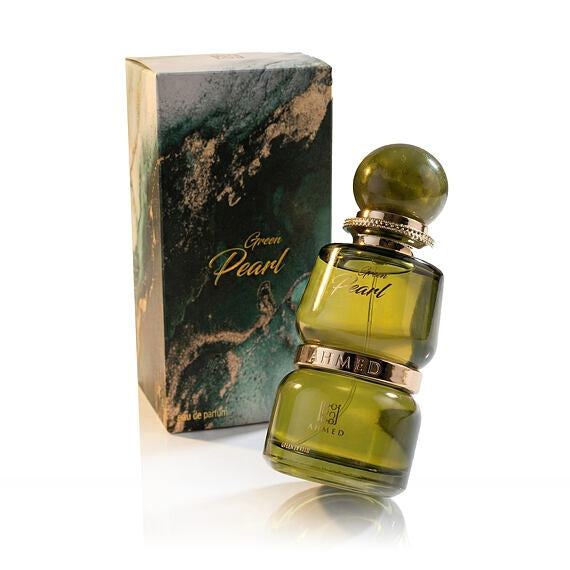 Ahmed Al Maghribi Green Pearl Eau de Parfum 80ml – Frischer Grüner Duft, Elegant & Langanhaltend, Luxus Parfum Unisex