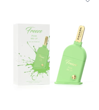 Camara Freeze Eau de Parfum 90 ml – Fruchtiger Duft – Peach Me Cherry You, Pear Me Up, Oh My Guava! oder Mandarin Dream