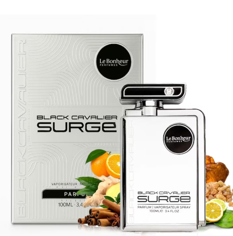 Le Bonheur BLACK CAVALIER SURGE Perfume Eau De Parfum 100ml